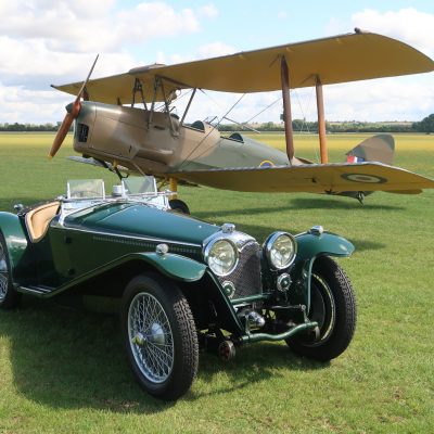 Vintage wings and wheels