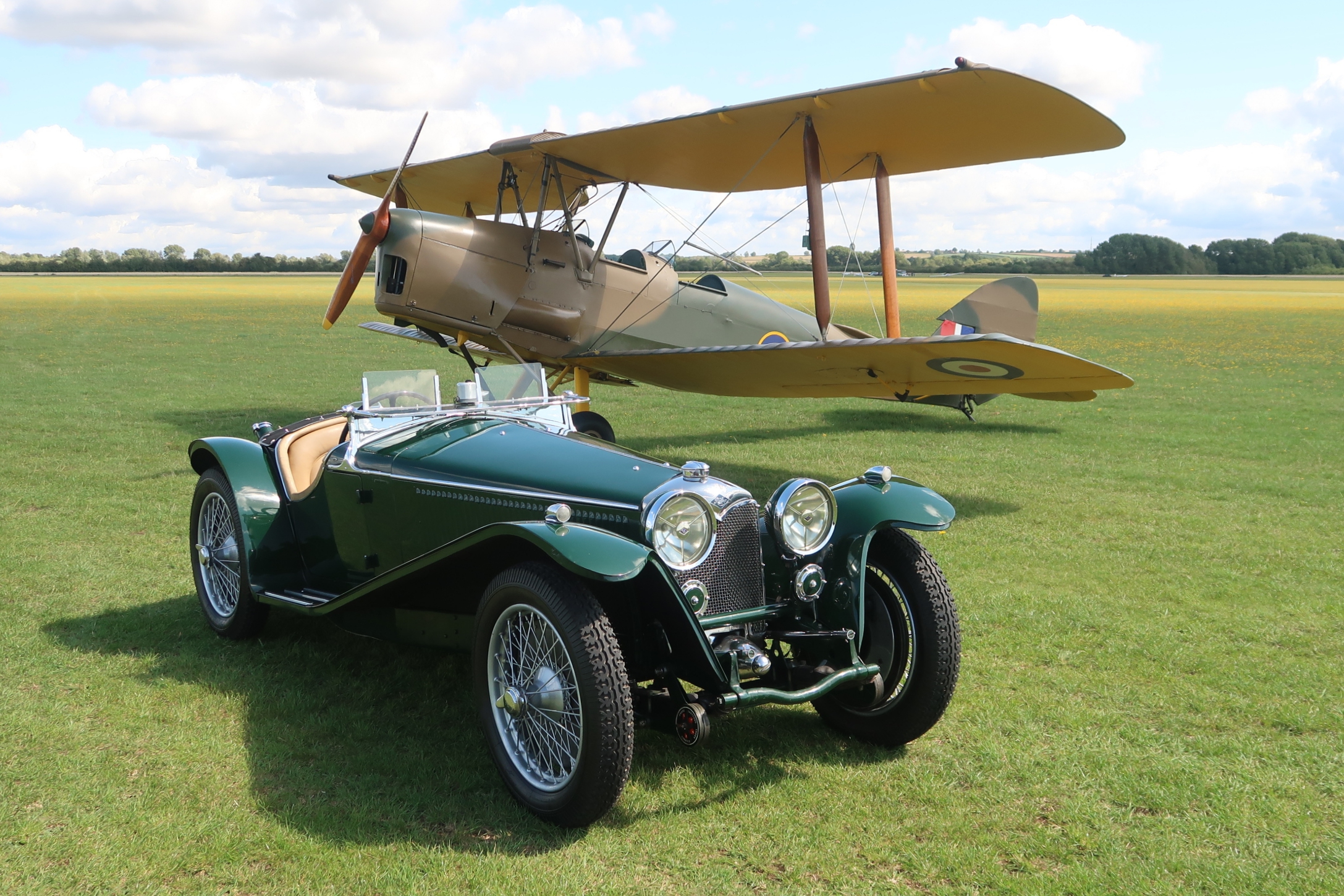 Vintage wings and wheels